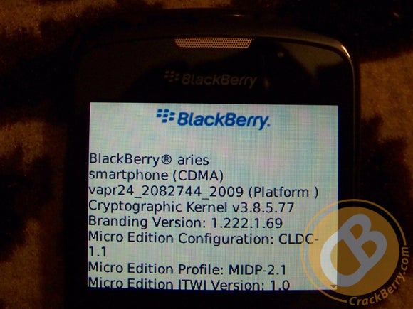 Leaked spec sheet reveals Wi-Fi and more on Verizon's BlackBerry Curve 8530