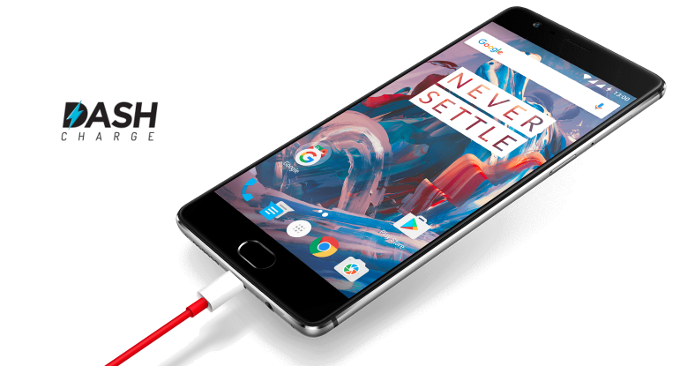 OnePlus 3's Dash charging solution is fast and cool: 63% of battery juice in 30 minutes