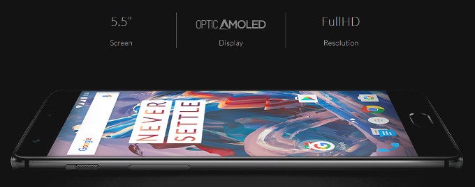The OnePlus 3 features an 'Optic AMOLED' display: here's what it means