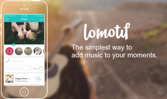 Lomotif entertainment app assembles your clips and photos into music videos ready for Instagram, Vine and Twitter