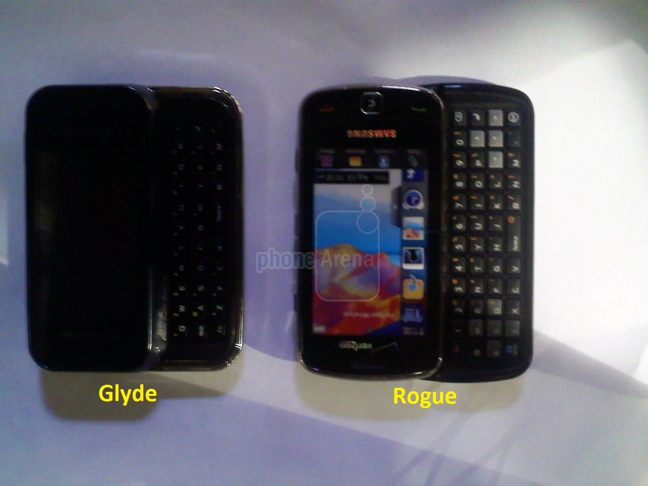 Spy pics of the new Samsung Rogue U960 for Verizon