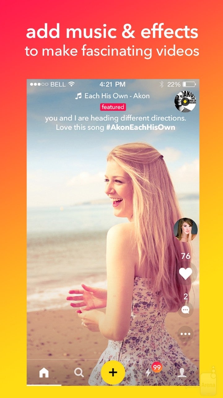 Musical.ly lets you share lip-syncing music videos with special effects to get all the likes
