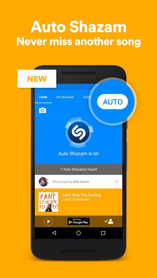 Never miss a beat again: Shazam for Android now has an &#039;Auto&#039; listening mode