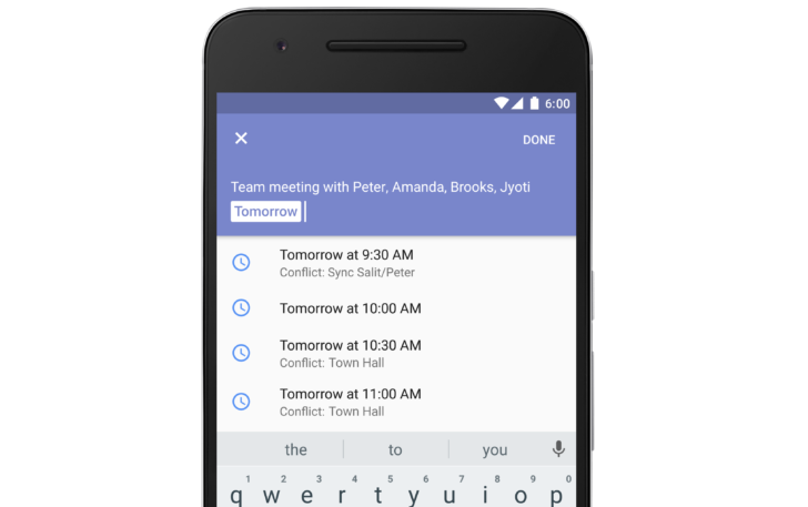 Google Calendar on Android now tells you when you re free while