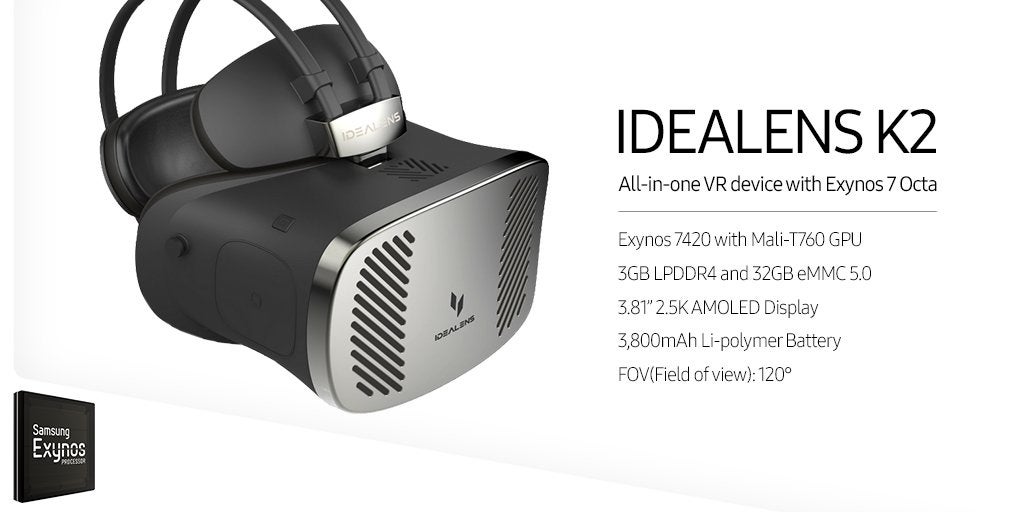 This autonomous VR headset is powered by Samsung&#039;s Exynos 7420