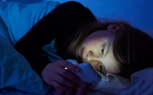 This position is fine, but don't bury one eye in the pillow, or you might think you are going blind - Study: gawking at your phone in bed can lead to 'transient smartphone blindness'