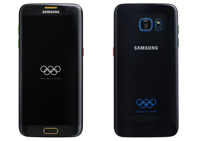 Samsung Galaxy S7 edge Olympic Edition shows up in leaked press renders