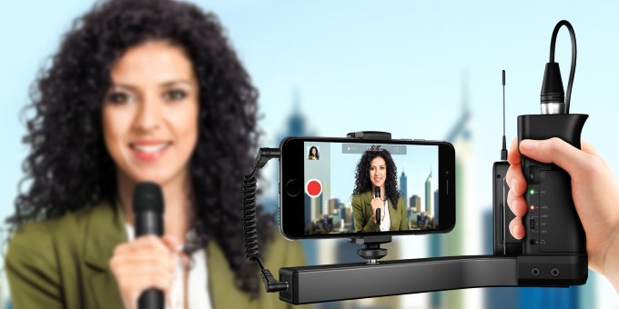 IK Multimedia's iKlip A/V makes professional quality smartphone broadcasting on-the-go possible