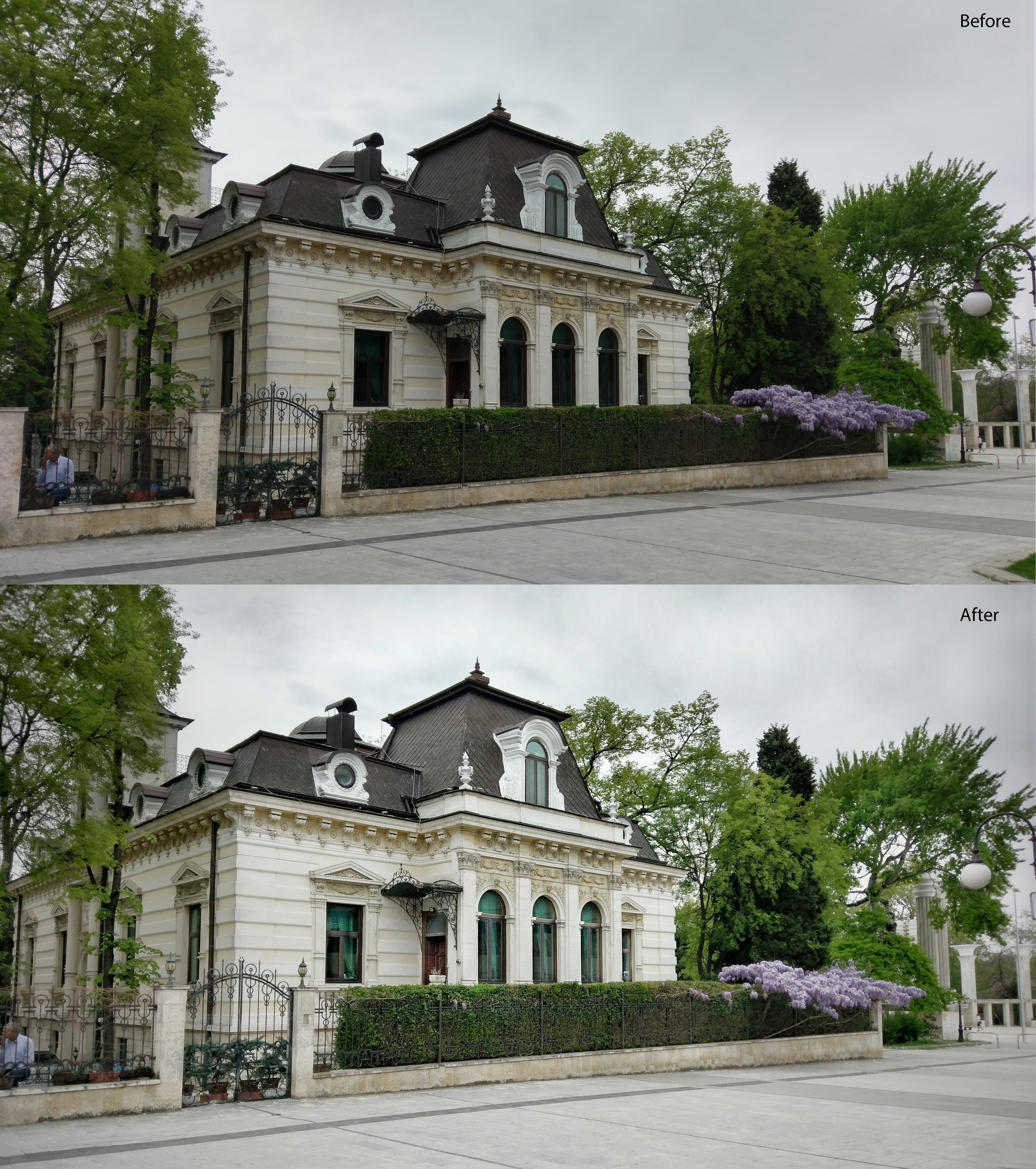 Before/after - How to edit photos like a pro using only Snapseed