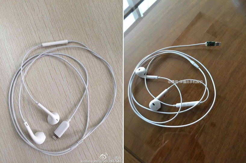 Apple EarBuds designed to plug into the Lightning port are rumored to be bundled with the iPhone 7 - New photos show Apple EarPods with Lightning connector