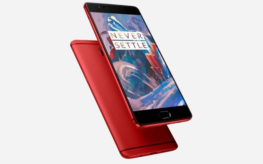 Nope, the OnePlus 3 will not offer a red color option