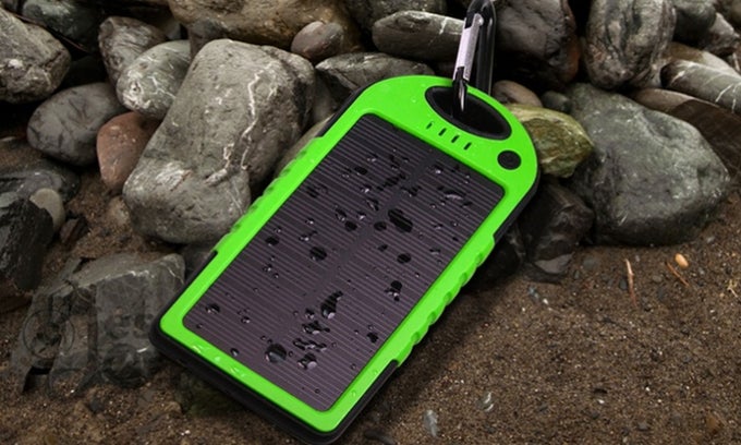 Deal alert! Get this nifty 5,000mAh solar powerbank for just $17.99, down from $59.99