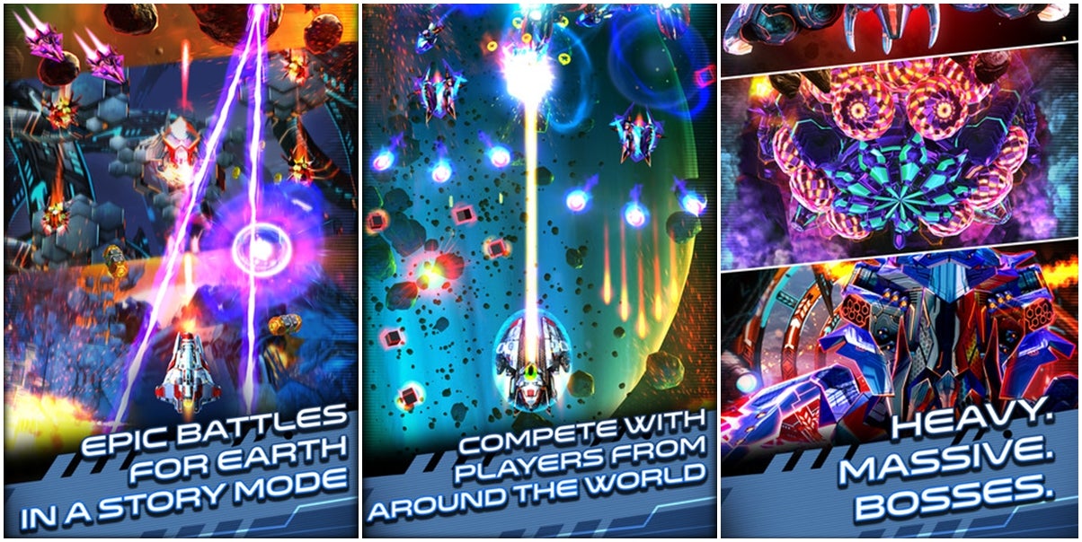 Space Warrior: The Origin brings back the glorious spirit of 90s space arcade shooters