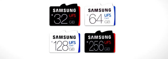 Samsung unveils the first UFS memory card set, world's fastest