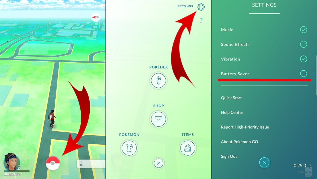 Pok&eacute;mon Go - how to enable the battery saver on Android and iOS - Here are some tips to improve your battery life while playing Pokémon Go (Android / iOS guide)