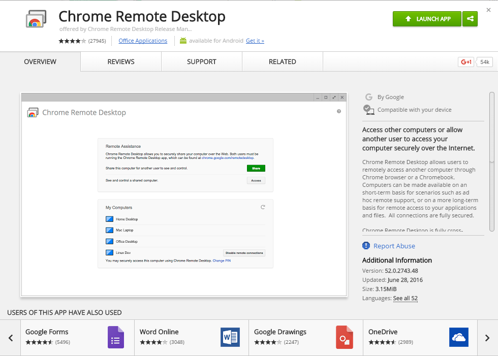 You&#039;ll need to download the Chrome Remote Desktop plugin from the Chrome Web Store - How to control your PC remotely using your smartphone or tablet (Android, iOS)