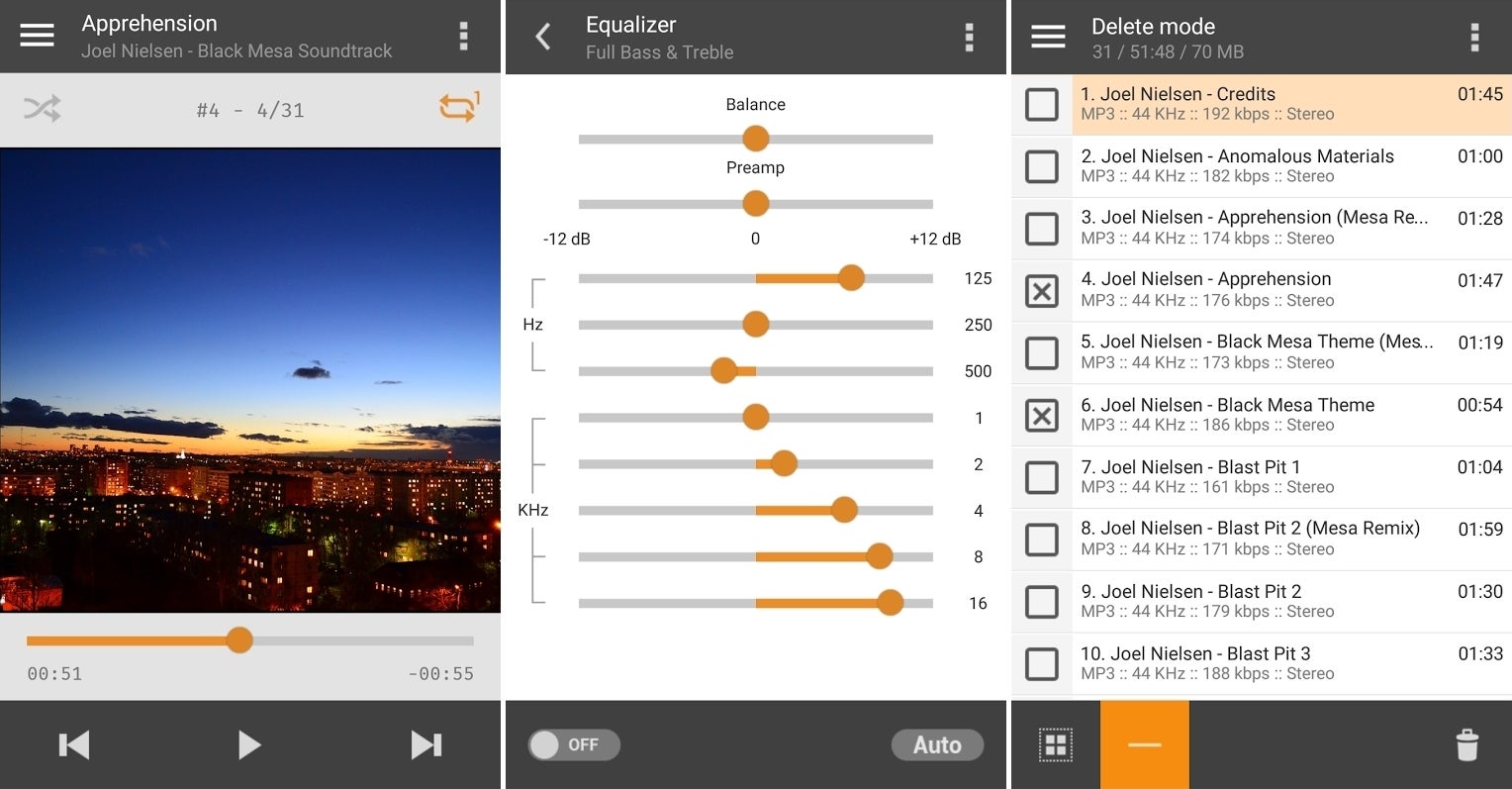AIMP is a super-powerful music player for Android that plays exotic file formats