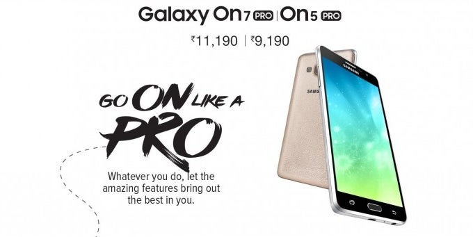 Samsung's new Galaxy On5 Pro and On7 Pro offer 2GB RAM and 16GB of storage on a budget
