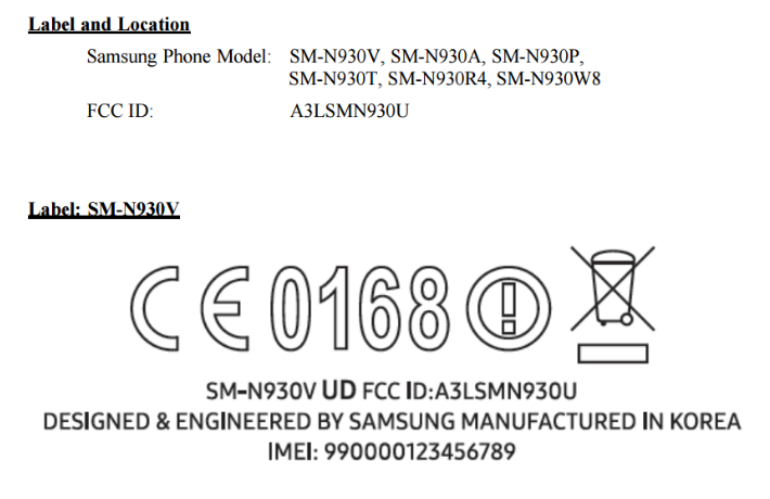 The FCC certifies the Samsung Galaxy Note 7  - Samsung Galaxy Note 7 receives FCC certification