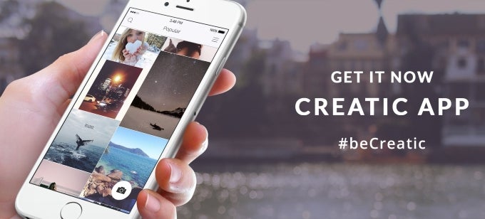 Dig deep into photo filters and impressive overlays with the new Creatic app for iOS