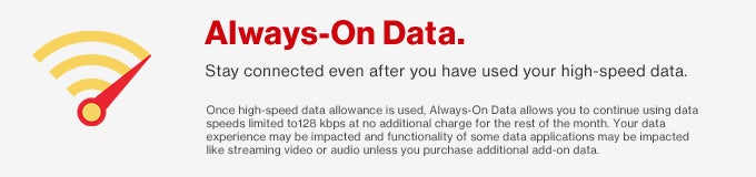 Verizon rolls out 'Always-On Data' to prepaid customers