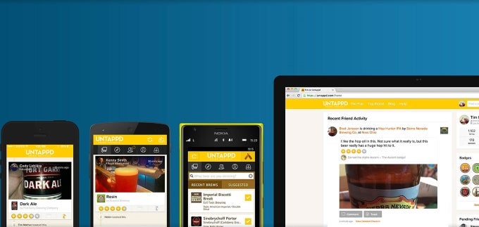 Untappd is the ultimate app for beer lovers and it's available on every smartphone