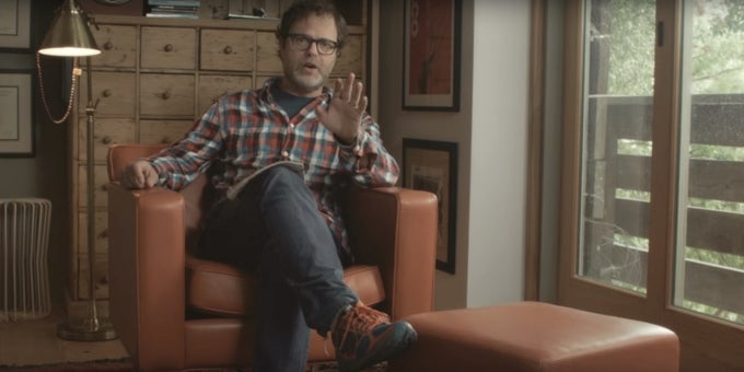 The video almost moved us to tears... - Watch The Office&#039;s Rainn Wilson endorse euthanasia for film crew members, and an iOS app