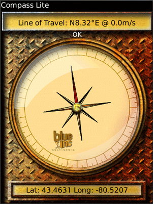 Compass Lite - Several interesting apps for BlackBerry