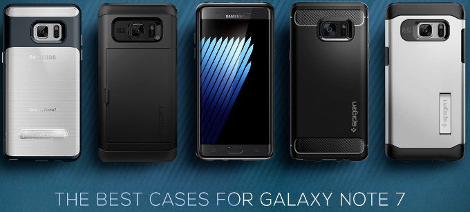 Spigen jumps the gun, prices a full &#039;best cases for Galaxy Note 7&#039; collection