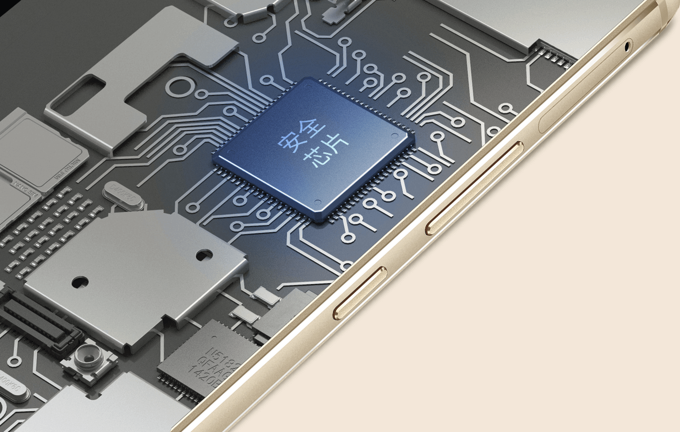 The secure chip is the Gionee M6 and M6 Plus&#039; defining feature - The Gionee M6 and M6 Plus target business professionals with their novel encryption chips