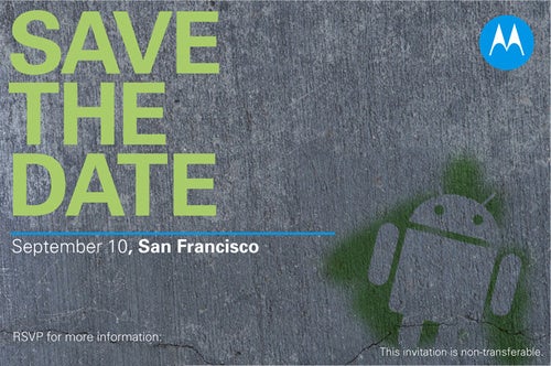 Motorola to hold Android event on September 10th
