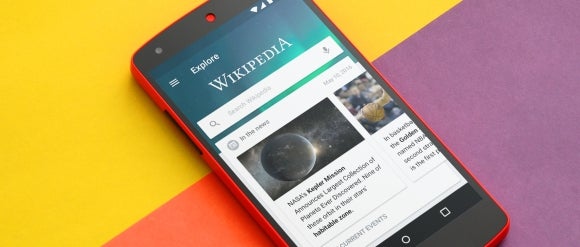 Wikipedia app for Android now streamlined and updated with new design