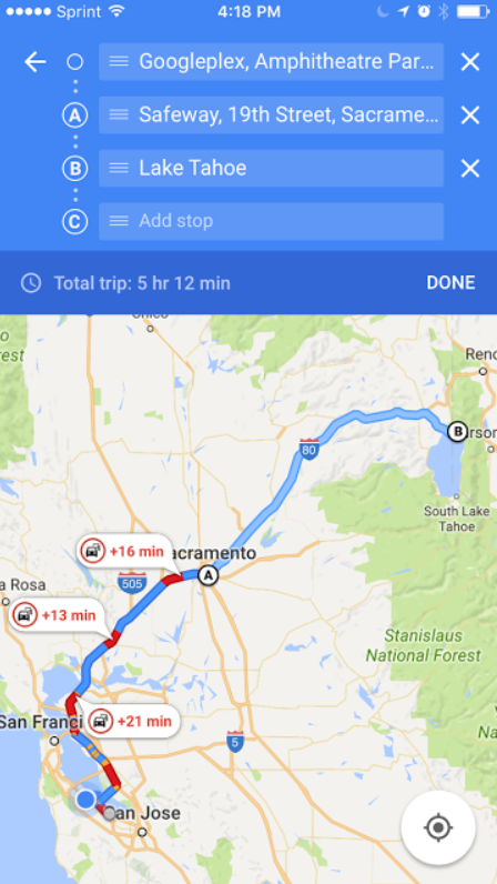 Google Maps for iOS now comes with the multi-stop feature - Google Maps adds multi-stop feature to iOS version