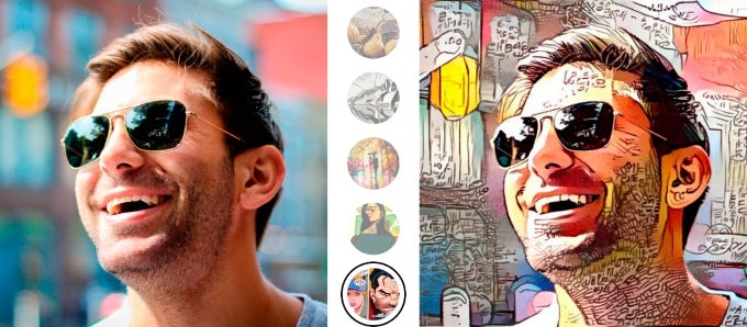 Alter is a photo transformation app like Prisma, but with custom styles derived from user-uploaded pictures