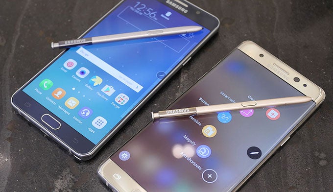 Galaxy Note 7 vs Galaxy Note 5: first look