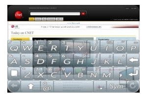 Virtual QWERTY in landscape mode - Palm Pre third party virtual QWERTY now ready