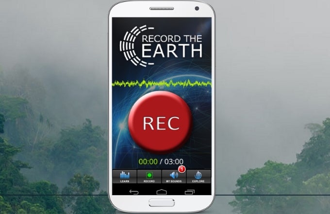 Record the Earth is an app for contributing to ecological research by hunting soundscapes