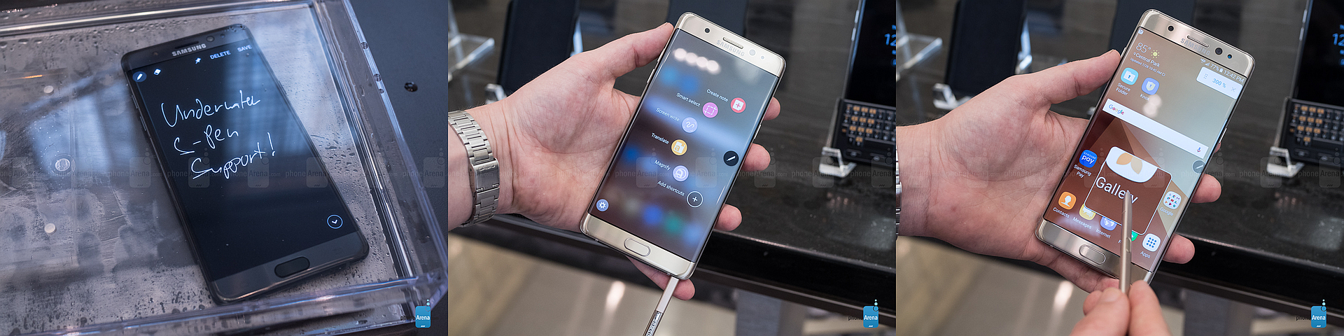 Magnify, Translate, and the new Air Commands on the Galaxy Note 7 - Note the progress: the evolution of the Samsung S Pen from the original phablet to the Note 7