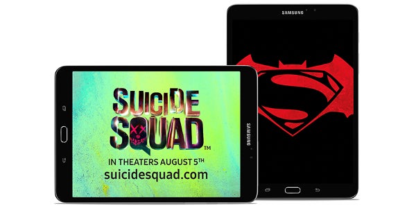 Buy a Samsung Galaxy Tab, get free tickets to see Suicide Squad (US only)