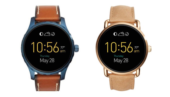 Fossil Q Marshal and Wander (from left to right) - New Fossil smartwatches available for pre-order this week