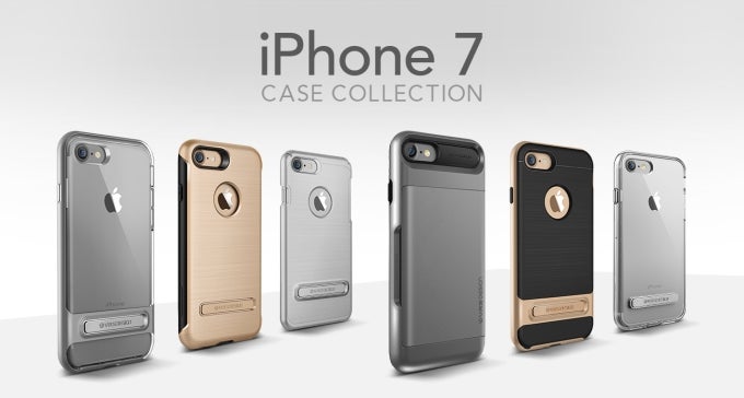 VRS Design's iPhone 7/7 Plus case collection has it all, even a selfie stick bumper