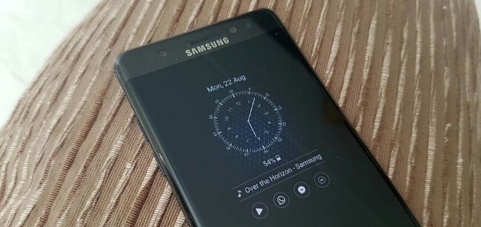 Samsung pushes Galaxy Note 7 update with new Always-On display feature