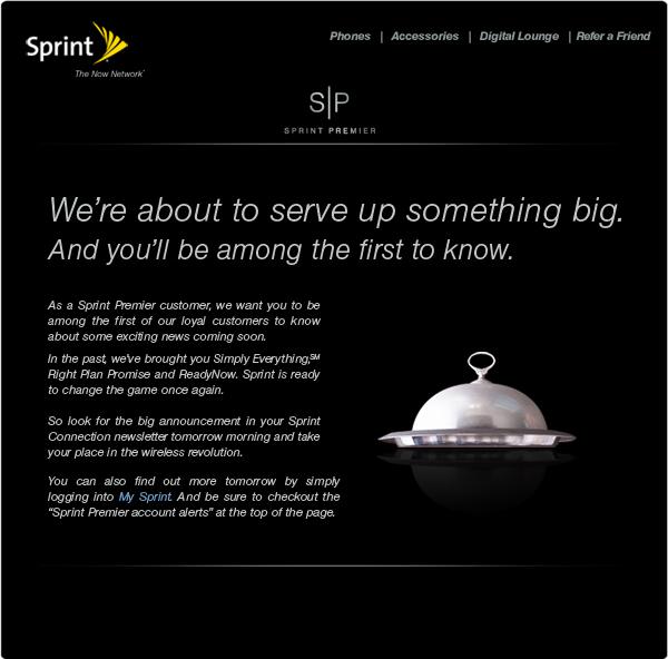 UPDATED:"Wireless Revolution" coming tomorrow from Sprint