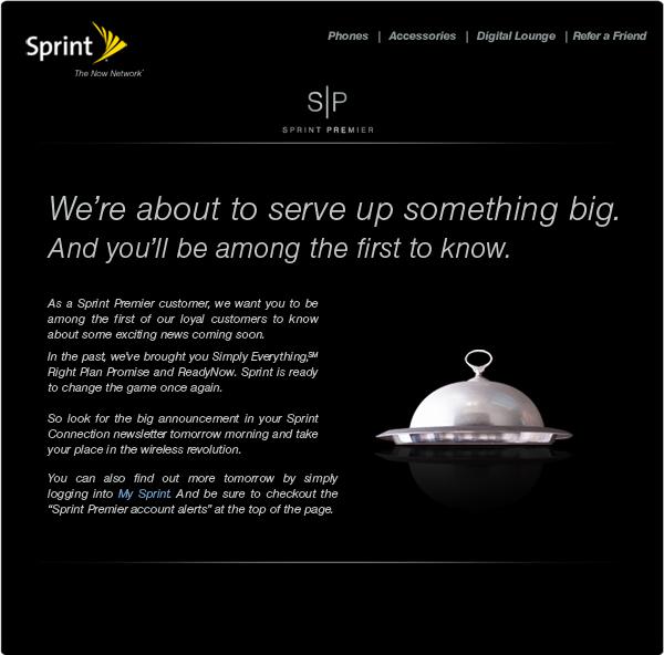 UPDATED:&quot;Wireless Revolution&quot; coming tomorrow from Sprint