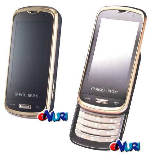 Samsung Giorgio Armani W820/W8200 to be a Korea-only phone?