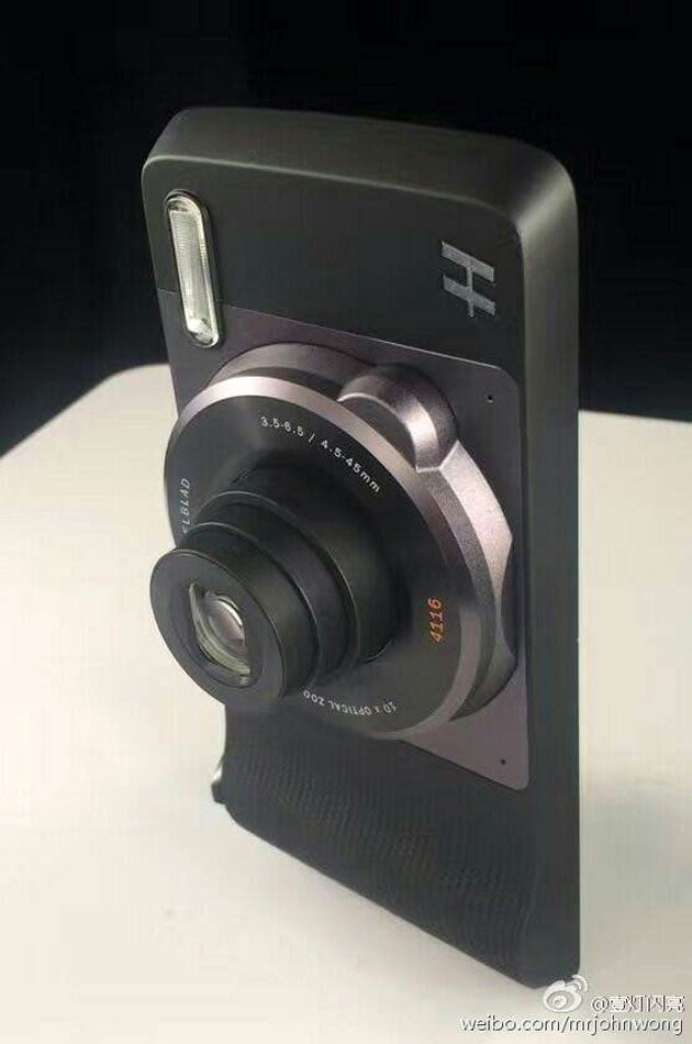 The elusive Hasselblad Moto Z camera module allegedly spotted; looks a monster with 10X optical zoom