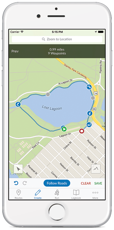 Just run! - RunGo is the first app with turn-by-turn voice navigation for running routes