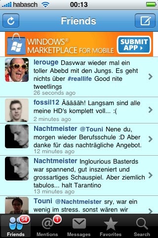 Windows Marketplace ads running on iPhone apps?