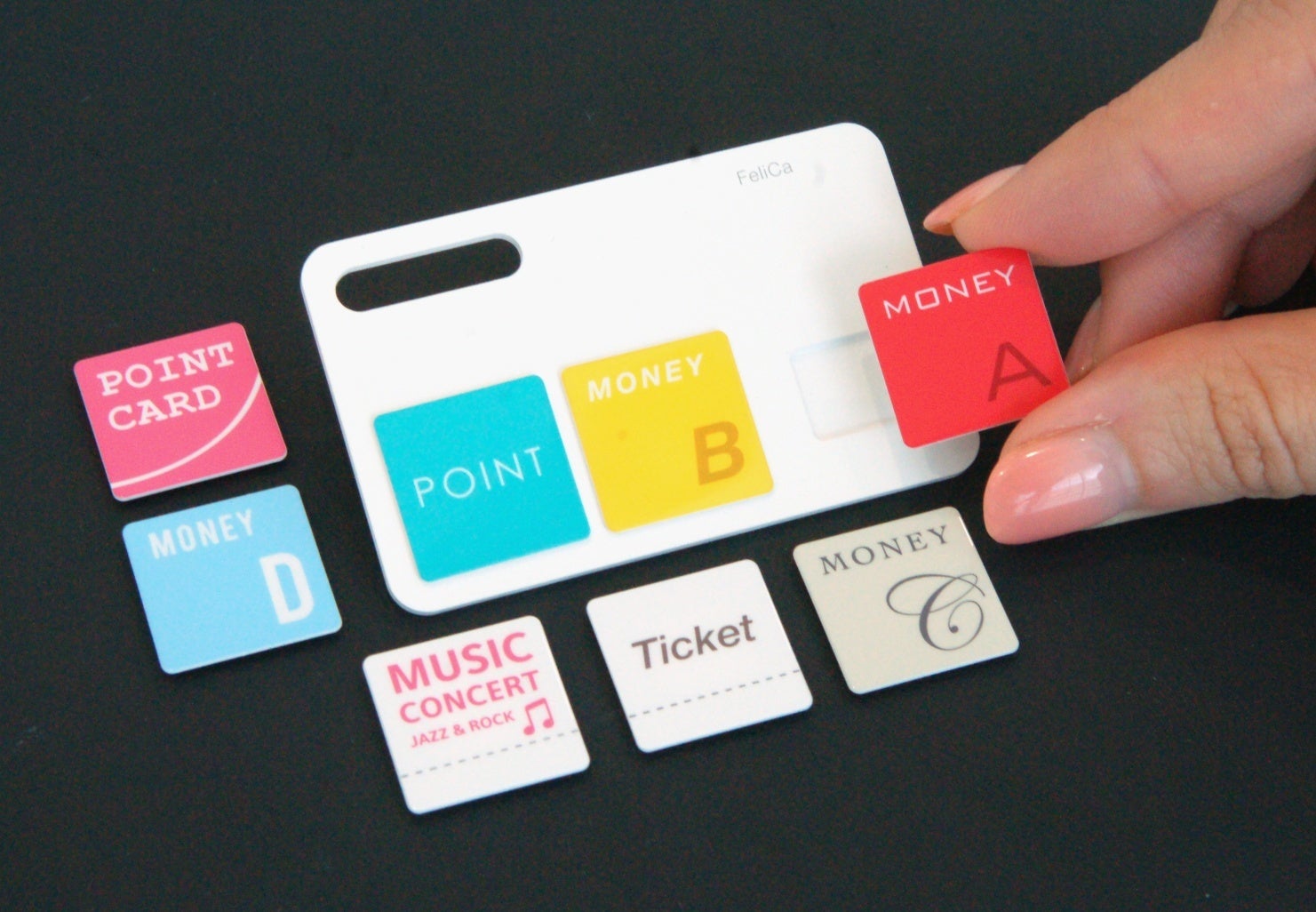 A FeliCa card with detachable payment modules - Upcoming iPhones will get chip to let Japanese citizens pay for mass-transit rides