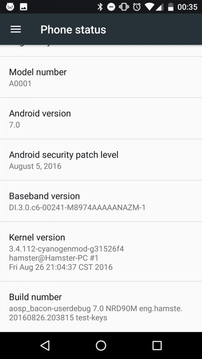 OnePlus One already has a decent port of Android 7.0 Nougat